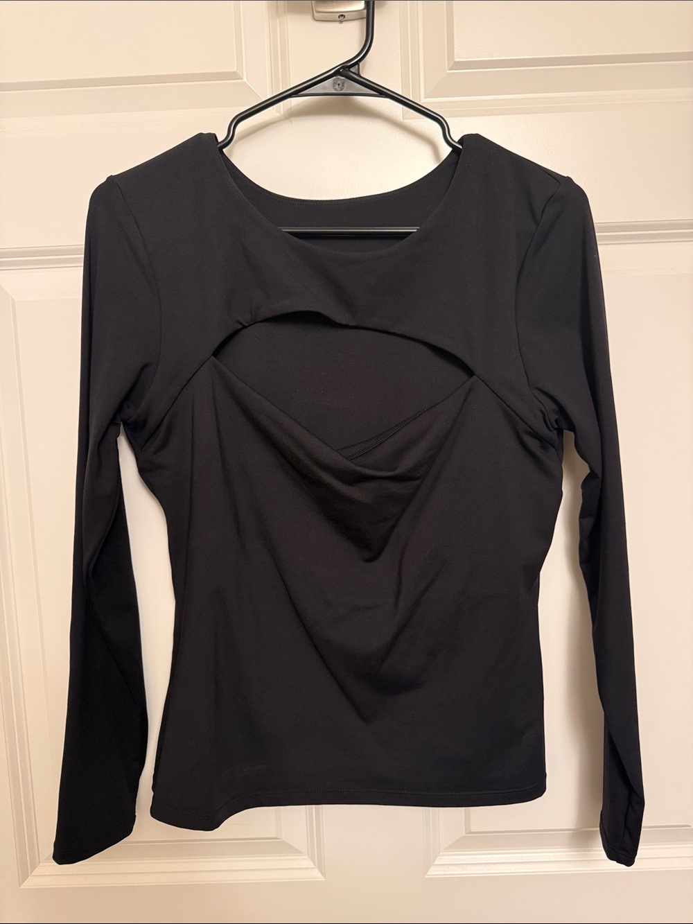 Blackmilk Longsleeve Keyhole Top